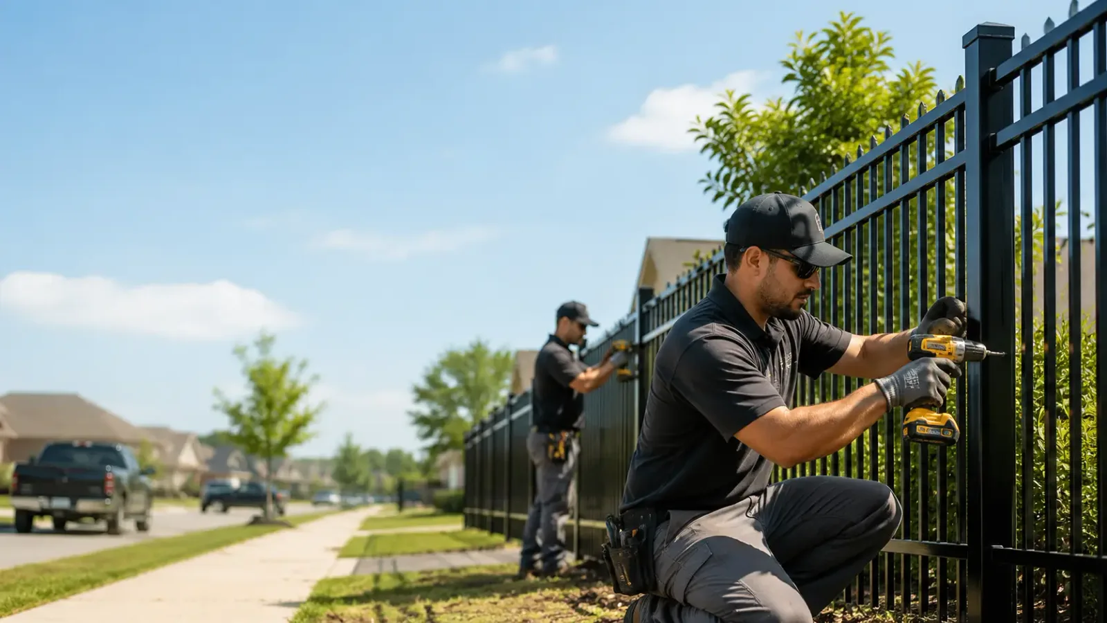 Metal Fence Installation in Merrimac, WI